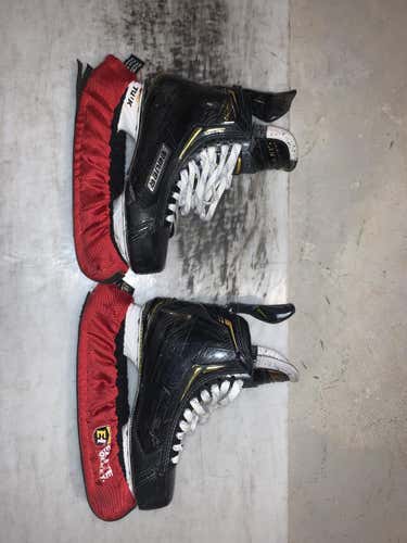 Used Bauer Regular Width Size 9.5 Supreme 2S Pro Hockey Skates