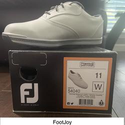 White New Men's Size 11 (Women's 12) Footjoy Golf Shoes