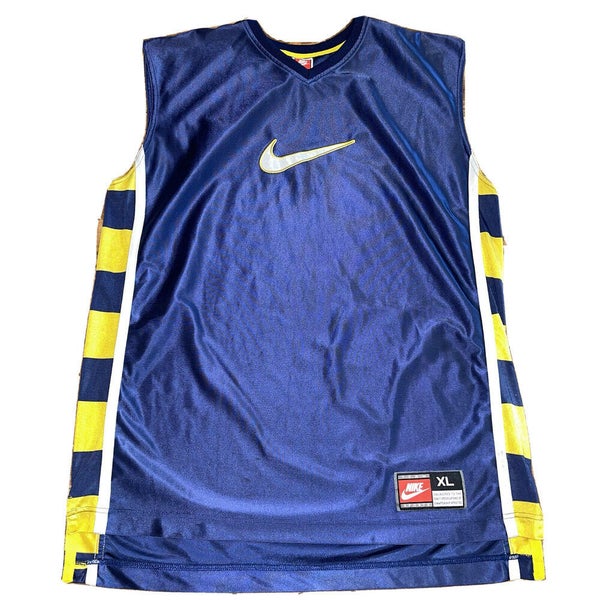 TOPSPOTVNTG Vintage Nike Shinny Sleeveless Basketball Warmup / Practice Jersey