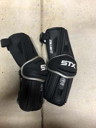 STX Stallion HD Arm Guards Black Size Medium