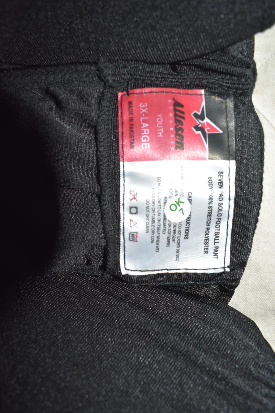 Alleson Youth 7 Pad Integrated Football 