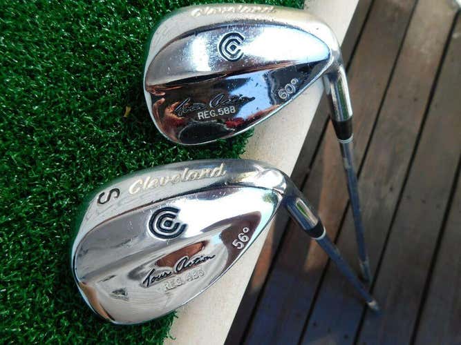 Cleveland Tour Action (56* & 60*) Wedge Set w/ True Temper Shafts