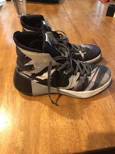 Nike Hyperdunks Shoes Gray Men's Size Men's 10.5 (W 11.5)