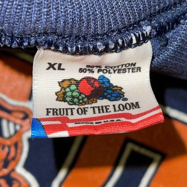 Vintage Chicago Bears NFL Sports Fruit Of The Loom Sweatshirt Crewneck Size  XL