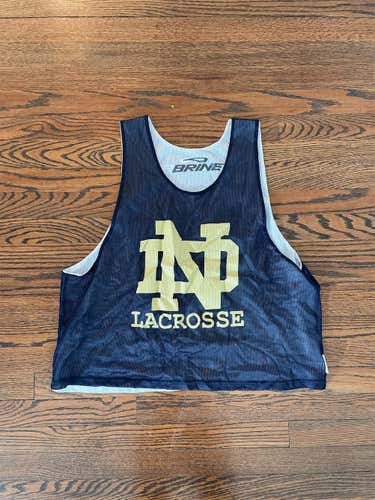 Notre Dame Lacrosse Reversible Practice Pinnie #21