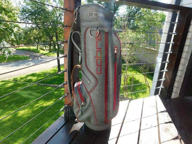 Vintage COBRA Golf Medium Cart Bag