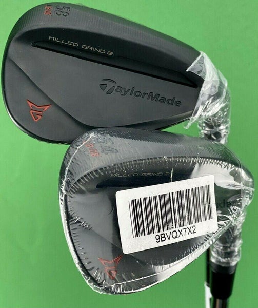 TaylorMade Milled Grind 2 Black Wedge Set 54-08*, 58-08* Low Bounce Steel NEW