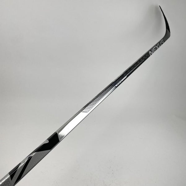 Used Right Handed Custom Chrome Bauer Nexus Geo | 102 Flex | Heel Curve | Grip | Jeff Carter | K491