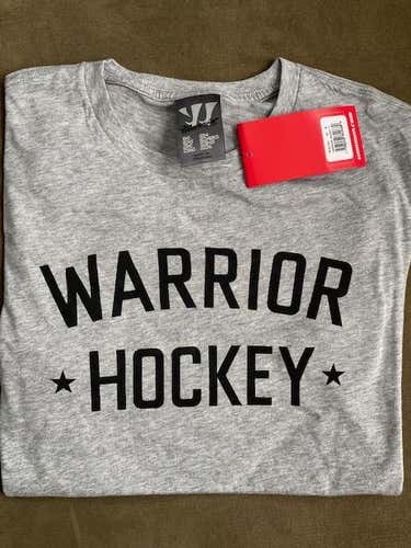 New Gray Men's  Adult Medium Warrior T-Shirt