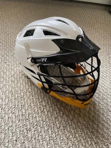 White  Player's Cascade CPX-R Helmet