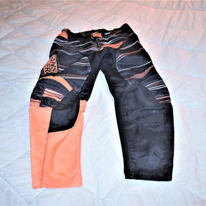ANSWER Synchron Series Motocross Pants, Orange/Black, Size 26 - Great Condition!