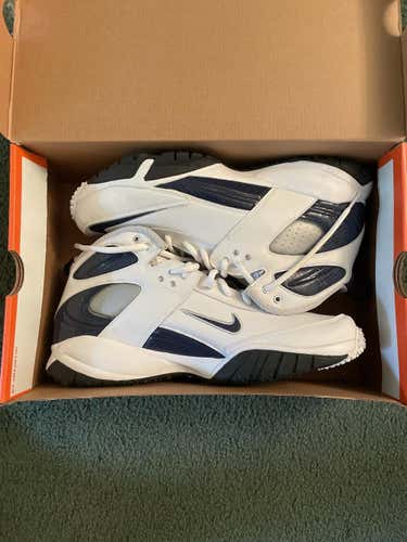 White Men's Size 12 (Women's 13) Nike Turf Shoes