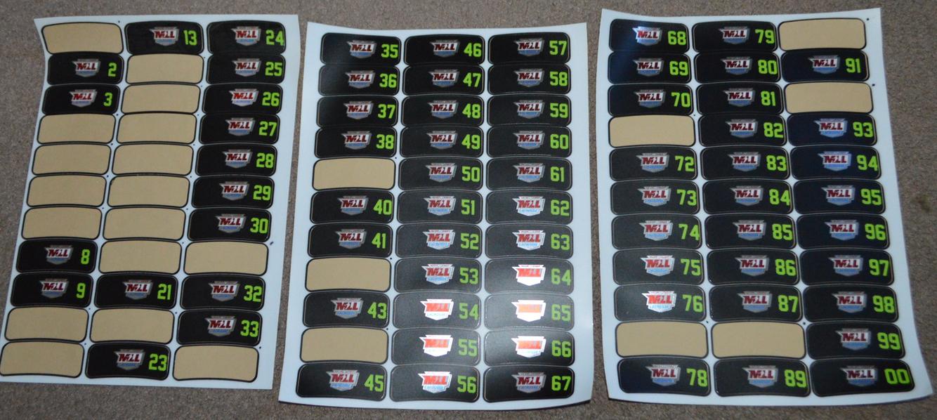 NEW New York Lizards MLL Lacrosse Lot of 75 Team Issued Helmet # Decals
