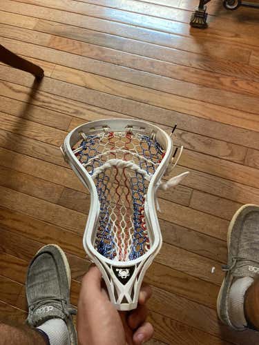 White Used Strung Rebel Head