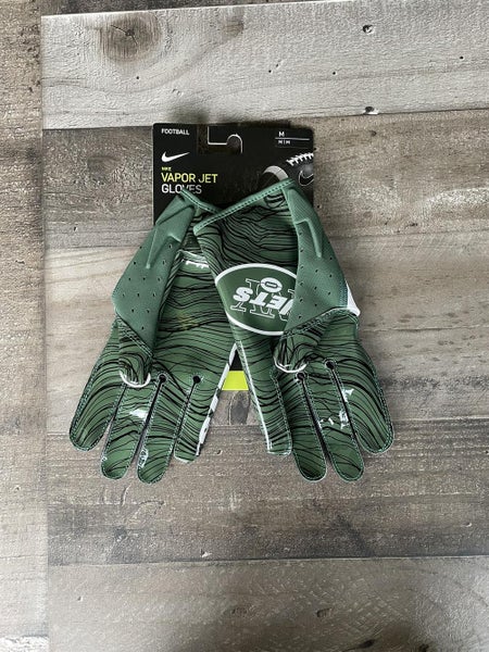 Nike Vapor Jet NFL New York Jets Receiver Gloves Men's Size Medium