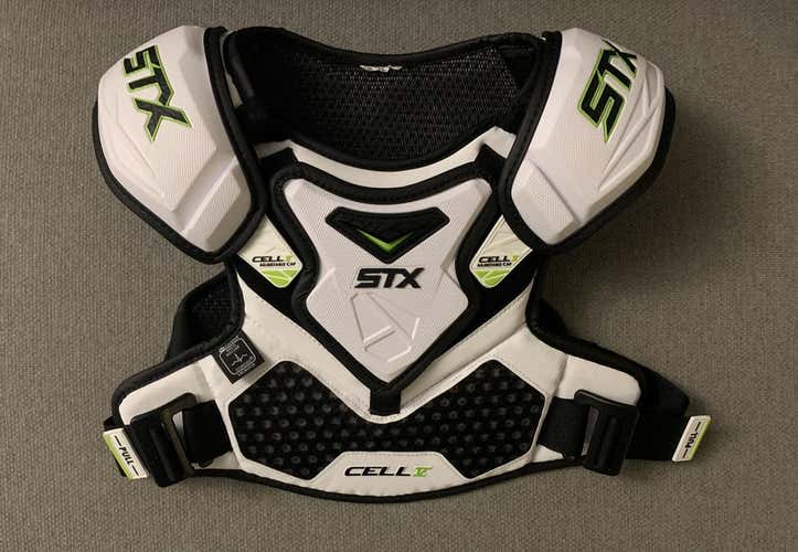 New Medium STX Cell V Shoulder Pads