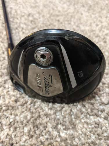 Used Men's Titleist Right Handed 910F Fairway Wood Regular Flex 3 Wood