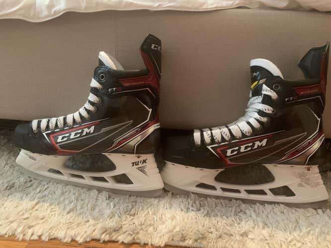 (Like New) Slightly Used Pro Stock NYR #8 Jacob Trouba CCM FT 2 Jetspeed Skates