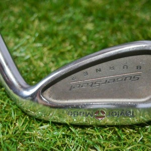 Taylormade 	Supersteel Burner 	6 Iron 	Right Handed 	37.5"	Steel 	Stiff	New Grip