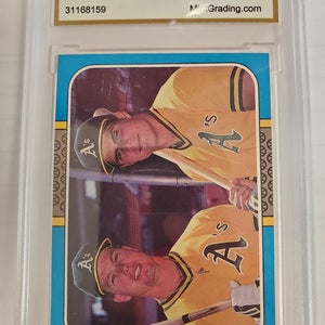 1987 Donruss Highlights McGuire/Canseco #40 GEM MINT 10