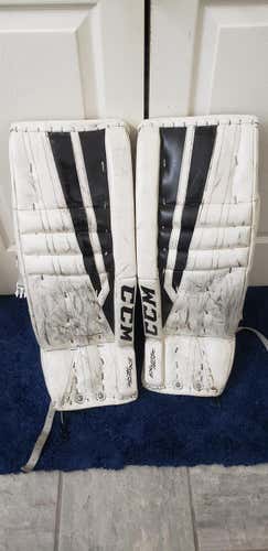 CCM Lefevre Extreme Flex 760 28"+1" Leg Pads W/ Thigh Pads