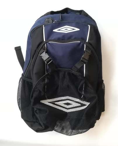 New Navy Umbro Soccer Backpack