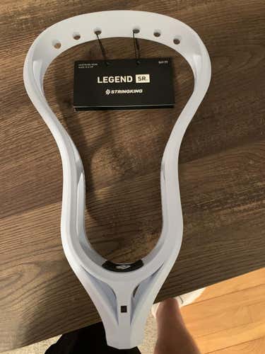 White New Attack & Midfield Unstrung Legend Senior Head