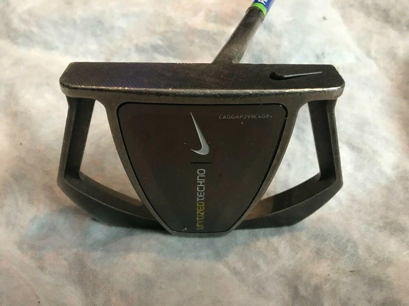 Nike Unitized Techno 33" Putter Rh Super Stroke Mid Slim 2.0 Grip *Good*