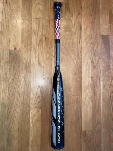 Used Kid Pitch (9YO-13YO) USSSA Certified 2019 DeMarini Composite CF Zen Black Bat (-8) 22 oz 30"