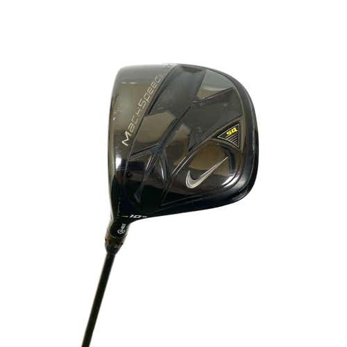 Used Nike Sq Machspeed Black Mens Left 10.5 Degree Driver Graphite Stiff