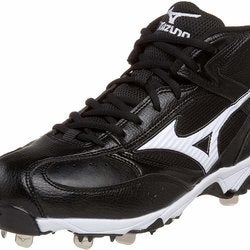 Mizuno Men's 9 Spike Vintage G5 Mid Baseball Cleat - Size 8  - NEW