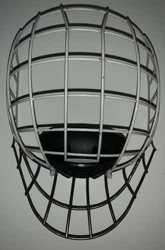 Goalie Combo Helmet Cage - Dangler Cage Combo - Cooper SK 2000 GL100 Style