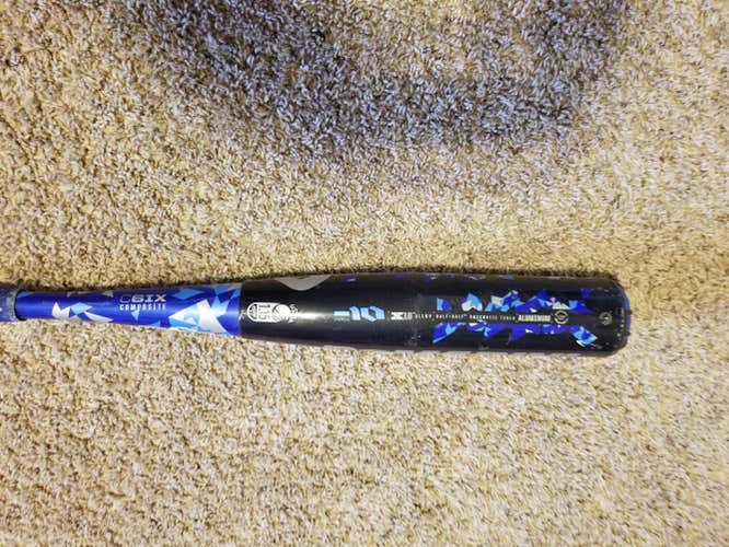 Used Kid Pitch (9YO-13YO) USSSA Certified 2017 DeMarini Alloy Vexxum Bat (-10) 20 oz 30"