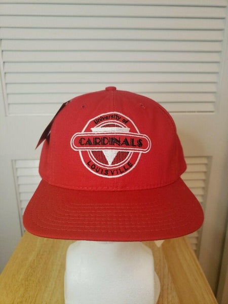 Louisville Cardinals Snap Back Hat NCAA University Black Cap Made in USA