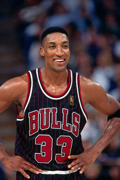 Scottie Pippen Chicago Bulls 1995-1996 Alternate Jersey - Rare Basketball  Jerseys