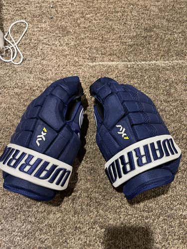 Blue Senior Warrior 14"  AX1 pro Gloves