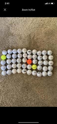 50 Assorted Top Flite Golf Balls