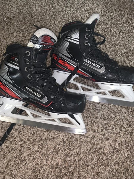 Used Bauer Size 6 Vapor X2.9 Hockey Goalie Skates