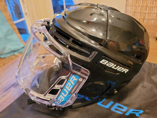 Black Used Medium Bauer IMS 5.0 Helmet