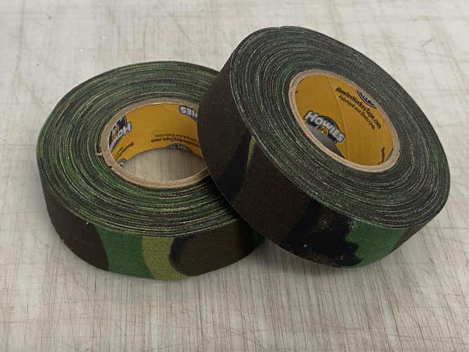 2 Pack of HOWIE'S Hockey Stick Grip Tape 1"x 82' Camo / Camouflage
