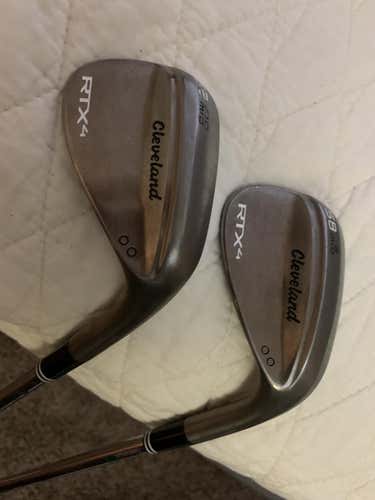 Cleveland RTX 4 Raw Wedges, 52&58