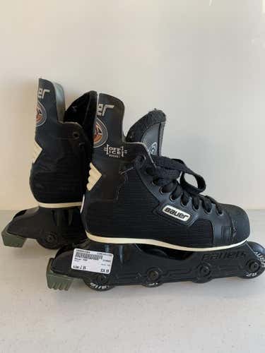 Used Bauer H20 Junior 04 Street Hockey Roller Hockey Skates