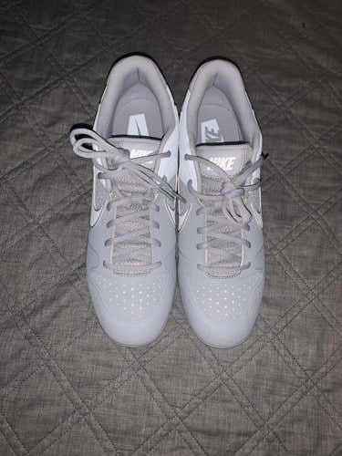 Gray Adult Size Men's 10.5 (W 11.5) Low Cut Alpha Huarache Elite 2 Low MCS