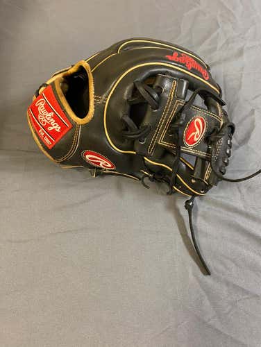 Black High School/College Infield 11.5" Pro Preferred Baseball Glove
