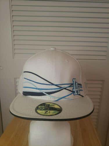 NWS Los Angels Dodgers Flawless Jetstream New Era 59fifty 7 1/2