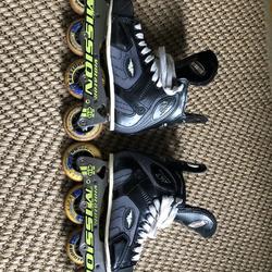 Used Senior Mission Inline Skates Regular Width Size 6