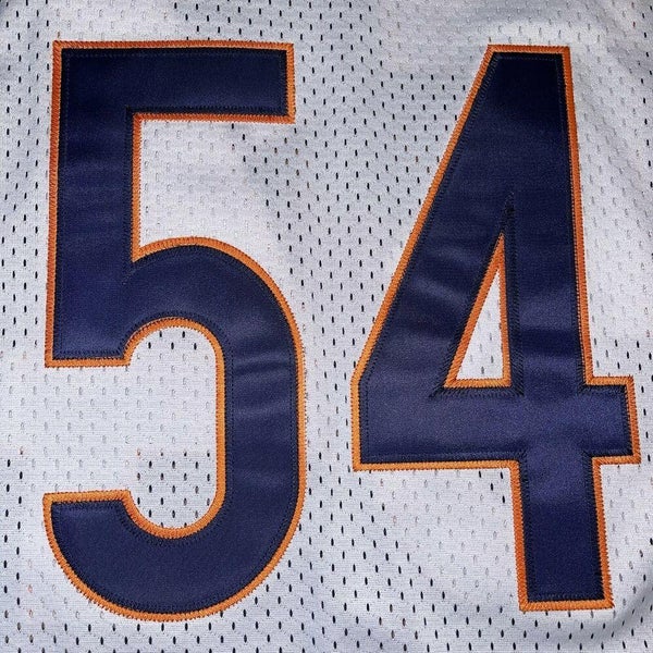 Chicago Bears Brian Urlacher # 54 Mens L Orange Football NFL Jersey Reebok