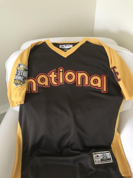 MLB All Star Game 2000 Atlanta National League Majestic Jersey