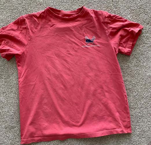 Pink Vineyard Vines Lacrosse T-Shirt