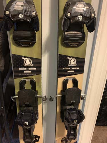 Used Unisex 2021 Other Powder Ahmeek 105 Skis With Bindings